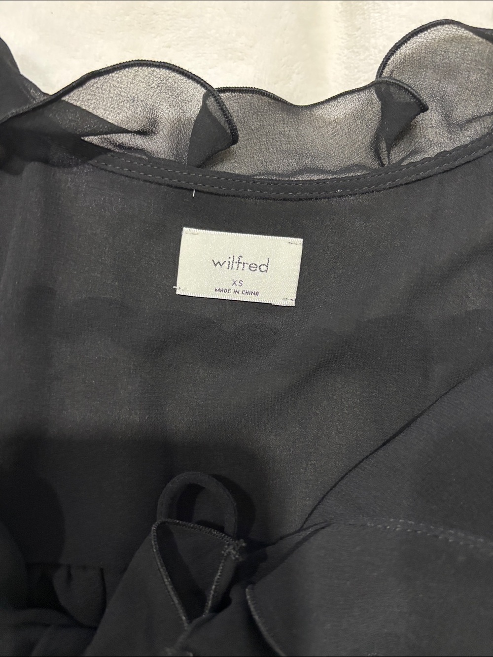 Aritzia Wilfred Amore Camisole Black Size XS - Picture 3 of 5